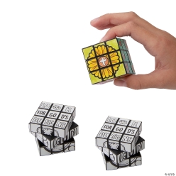 Zoom In VBS Colour Your Own Puzzle Cubes-12Pk