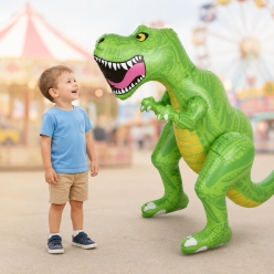 **Inflatable GIANT 4 Foot T-Rex Dinosaur