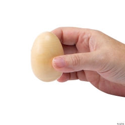 Wooden Egg Shaker Music Instrument & Sensory Tools-6Pk