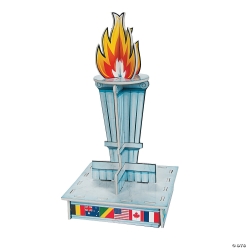 International Games Torch Centerpiece