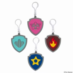 Paw Patrol Pup Tag Vinyl Backpack Clips-12Pk