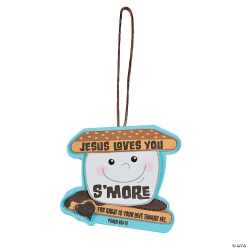 30% OFF: Jesus Loves You Smore Ornament Craft Kit 12 Pk