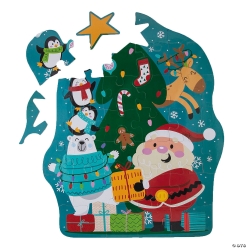 Tis the Season Christmas Characters Floor Jigsaw Puzzle