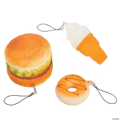 Junk Food Slow-Rising Squishies - 12Pk