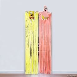 SpongeBob SquarePants Plastic Door Fringe Set