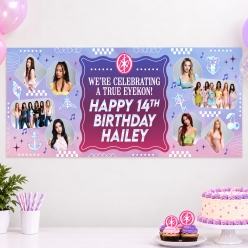 Katseye PERSONALIZED Giant Vinyl Banner