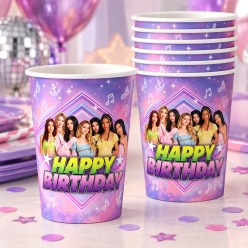 KATSEYE Birthday Party Cups - 10 PK