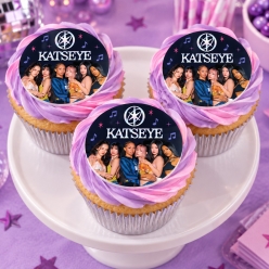 Katseye Cupcake Icing Toppers 12pk