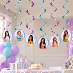 KATSEYE Birthday Hanging Swirls - 6 PK