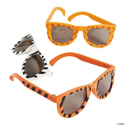 Animal Print Sunglasses 12 Pk