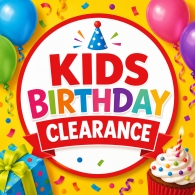 Kids Birthday Clearance to 90% OFF