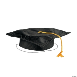 Graduation - Child's Black Mortarboard Hat