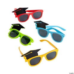Kid's Graduation Sunglasses - 12Pk