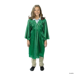 Child's Green Graduation Robe