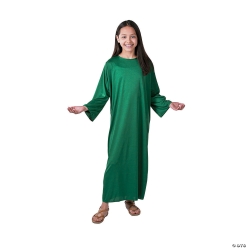 Kid's Large Green Nativity Gown