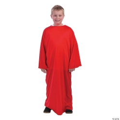 Religious: Kid's Red Nativity Gown - L/XL