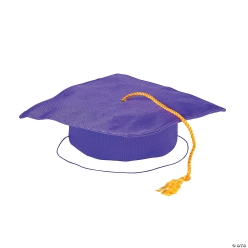 Graduation - Child's Purple Mortarboard Hat