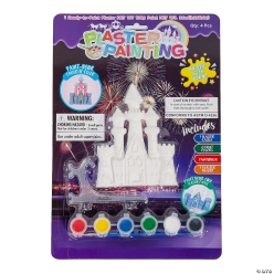 DIY Castle Painting & Play 4pc Craft Kit