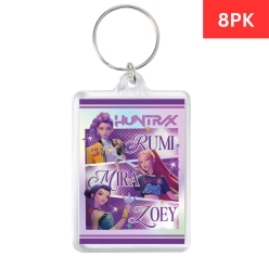 *K-Pop Backpack Tags/Keychains 8PK