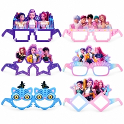 *K-Pop Demon Hunters Paper Glasses - 6 Pack