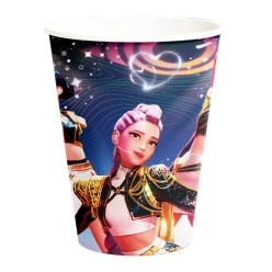 *K-Pop Demon Hunters Party Purple Cups - 10 PK