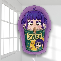 Kpop Zoey Noodles Supershape Foil Balloon
