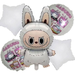 40% OFF: Labubu White Balloon Bouquet