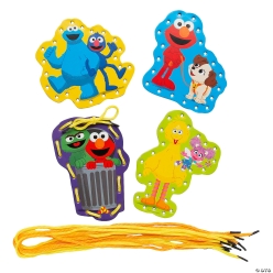 Sesame Street Lacing Cards-48Pk