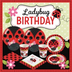 Ladybug Birthday Party Supplies