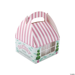 Large Bakery Shop Favour Boxes - 6Pk