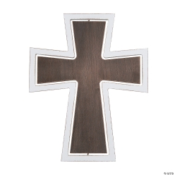 Large Wood Hanging Cross