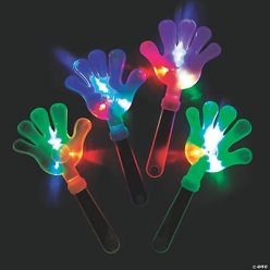 Large Light-Up Hand Clappers - 12Pk