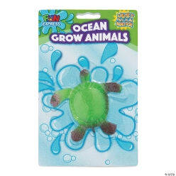 Large Ocean Grow Animals - 6Pk