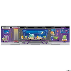 Large Galaxy Spaceship 21 ft Backdrop