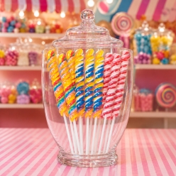 Assorted Large Twisty Pops - 12 Pk