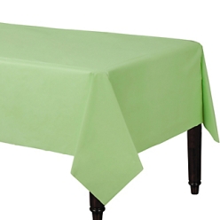 Leaf Green Plastic Tablecover