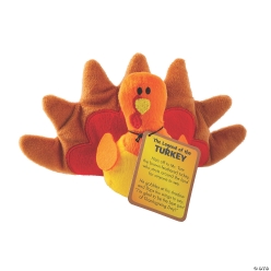 Plush Legend of the Turkeys 12 Pk