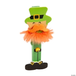 Leprechaun Clothespin Craft Kit - 12Pk