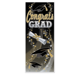 Congrats Grad 6Ft Door Sign