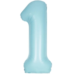 Number 1 Light Blue 32