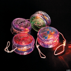 Plastic Light-Up Champion Yo-Yos
