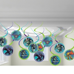 Lightyear Hanging Swirls - 12 Pk