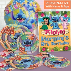 *Lilo and Stitch Tropical Supersaver PERSONALIZED Party for 8