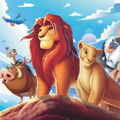 Lion King 3D Dinner Napkins - 10 PK