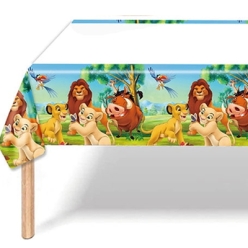 Lion King 3D Printed Plastic Table Cover
