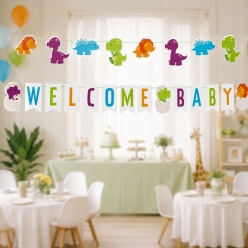 Welcome Baby Double Banner Set