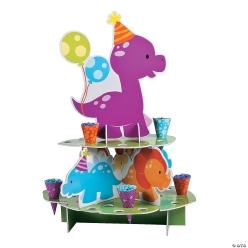 Little Dino Treat Stand with Cones