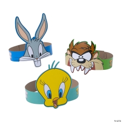 Looney Tunes Paper Crowns - 12Pk