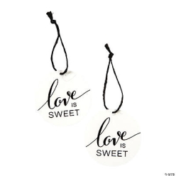 Love is Sweet Favour Tags - 24Pk