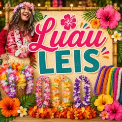 Luau Hawaiian Leis